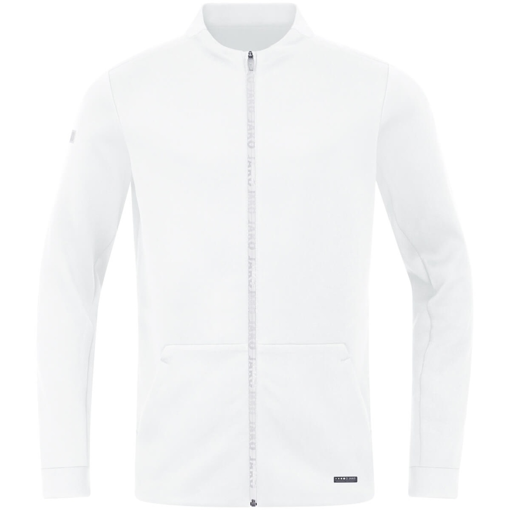 [9845000S] JAKO 9845 Veste Pro Casual (S, 000 Blanc)