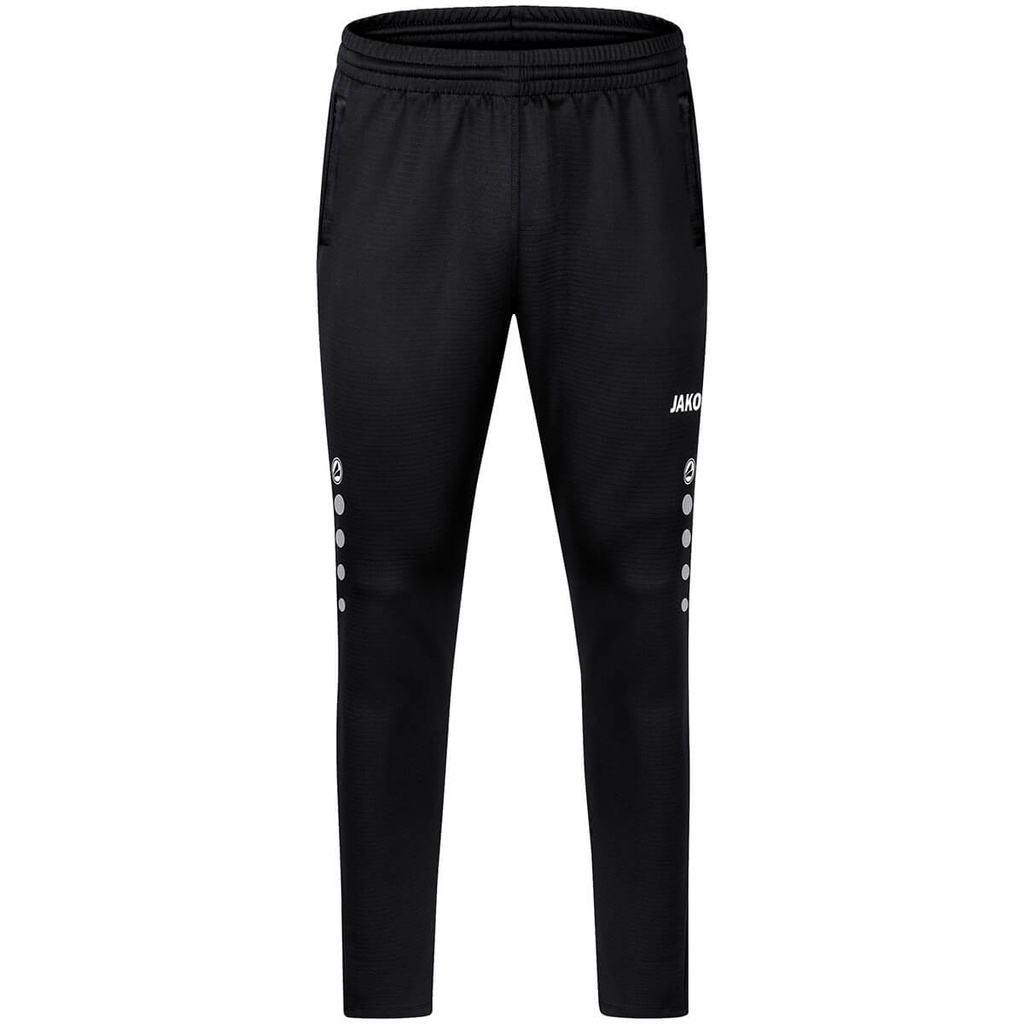 [8421802128] JAKO 8421 Pantalon d´entraînement Challenge - ENFANT (128, 802 Noir/Blanc)