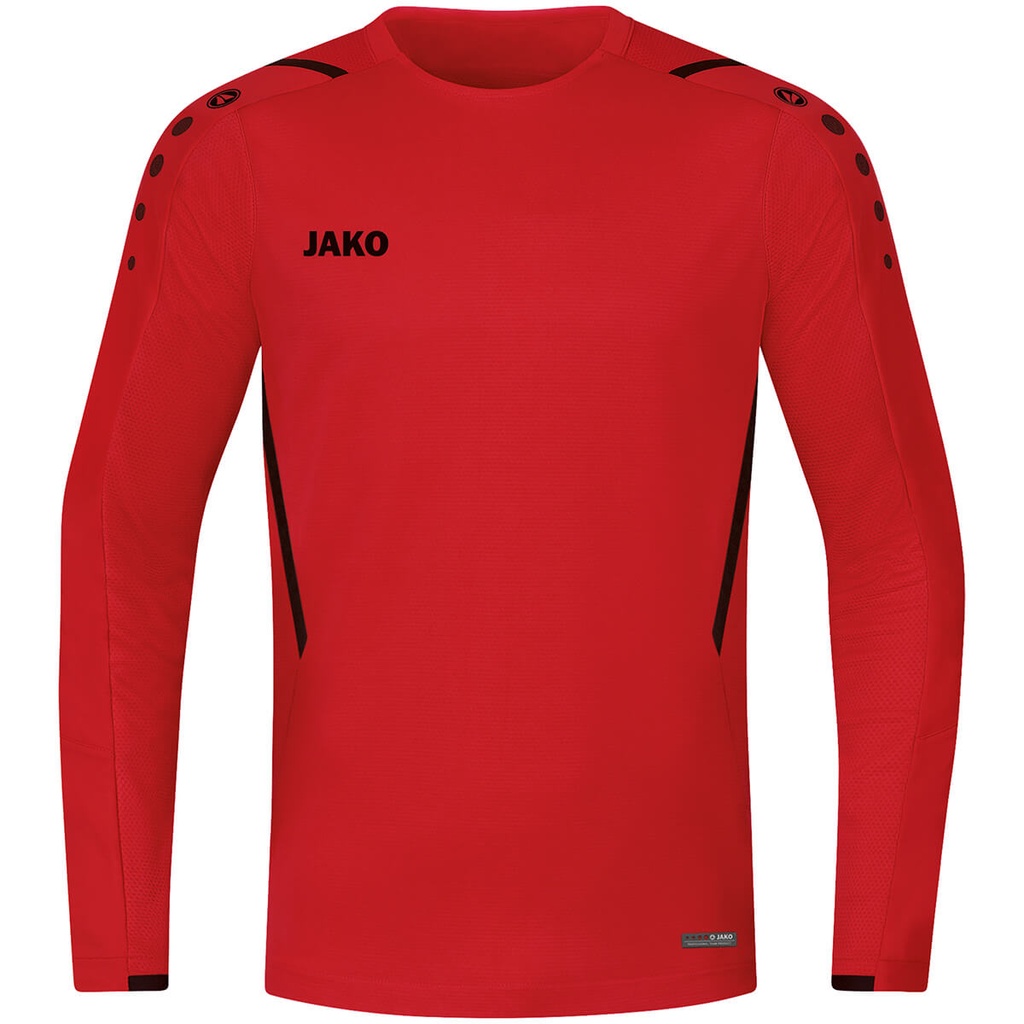 [8821101116] JAKO 8821 Sweat Challenge - ENFANT (116, 101 Rouge/Noir)