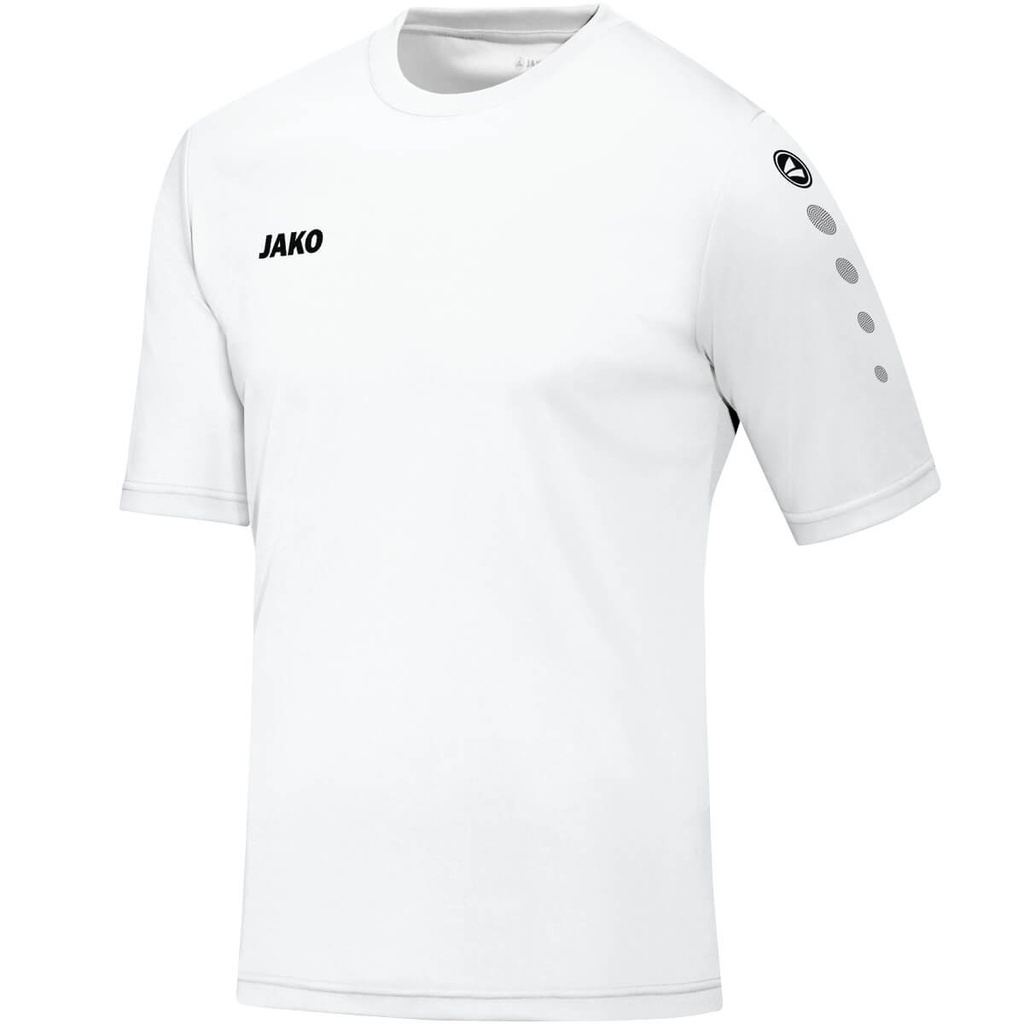 [423300104] JAKO 4233 Maillot Team MC - ENFANT (104, 00 Blanc)