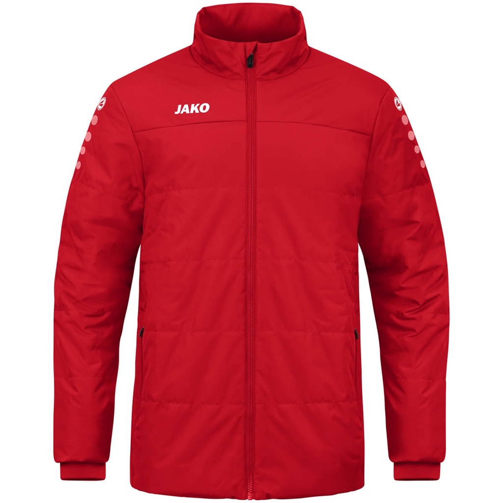 [7104100128] JAKO 7104 Veste coach Team - ENFANT (128, 100 Rouge)