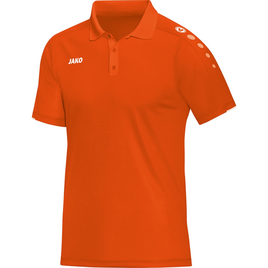 [635019140] JAKO 6350 Polo Classico - ENFANT (140, 19 Orange fluo)