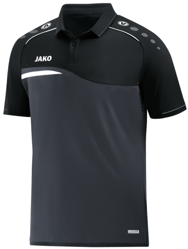 [631808140] JAKO 6318 Polo Competition 2.0 - ENFANT (140, 08 Noir/Antracite)