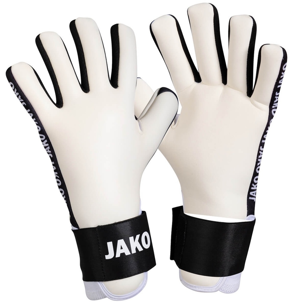 JAKO V02599 Gant de gardien 2-en-1 (00 Blanc, 7)