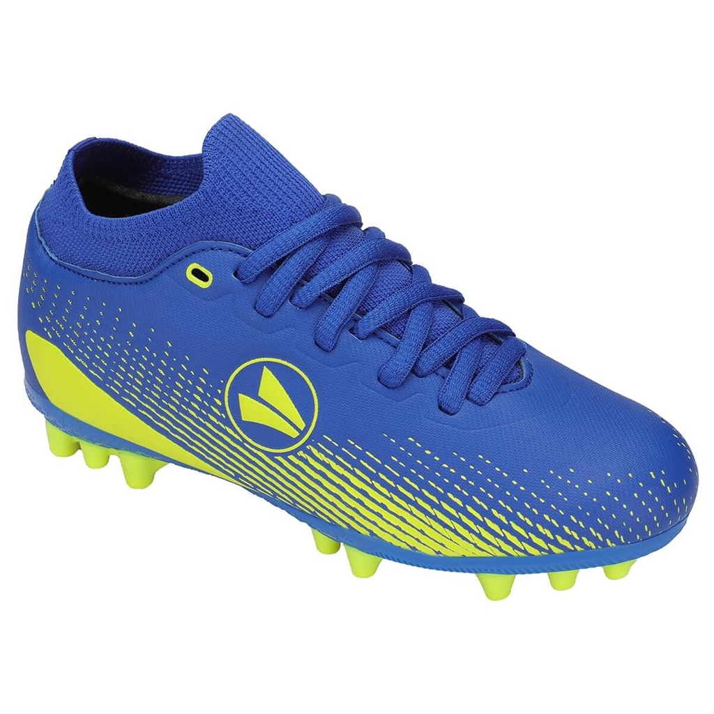 JAKO V05516 Chaussure de football Lightning Sock AG Junior (28, 416 royal/jaune fluo)