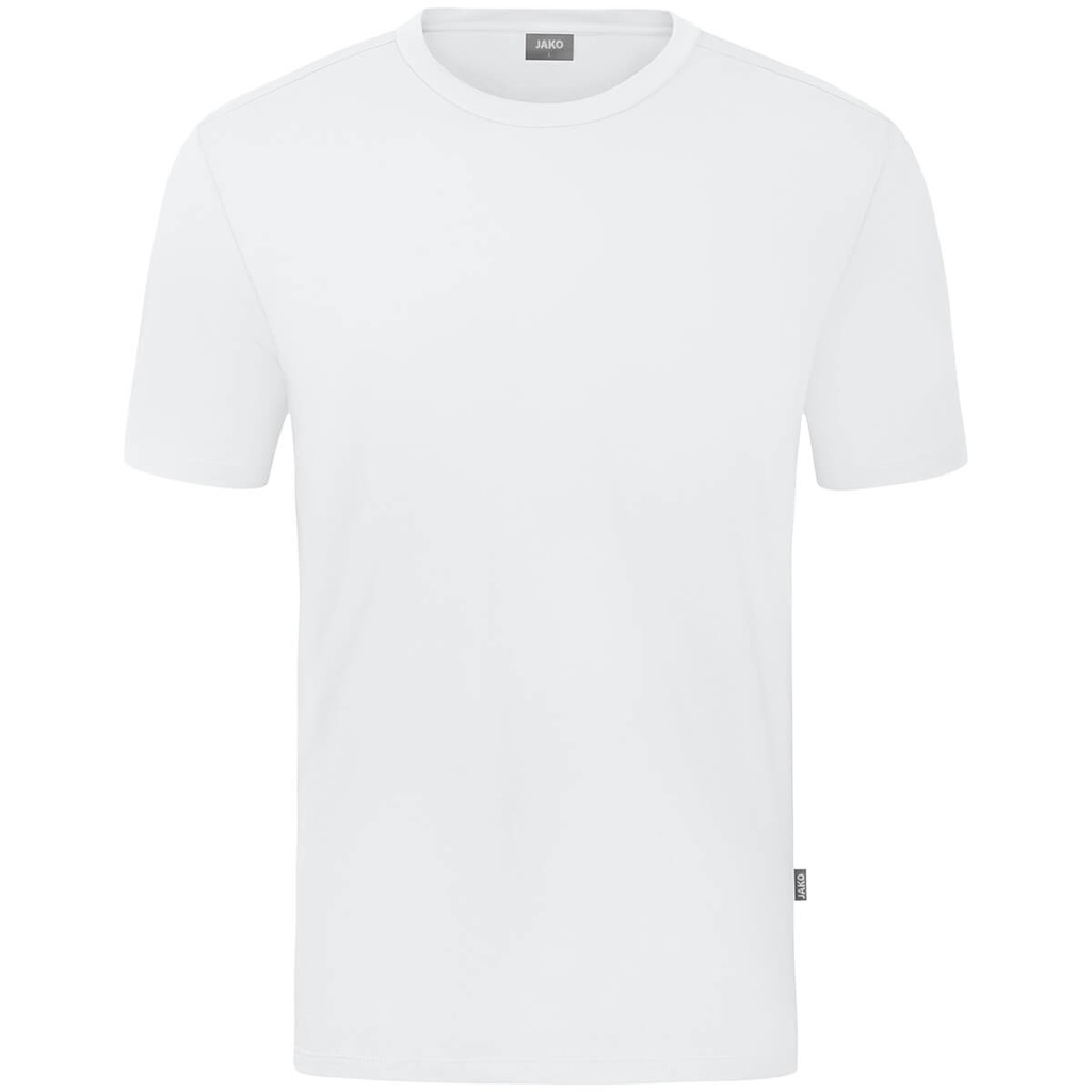 [C6121000S] JAKO C6121 T-Shirt Organic Stretch (S, 000 Blanc)