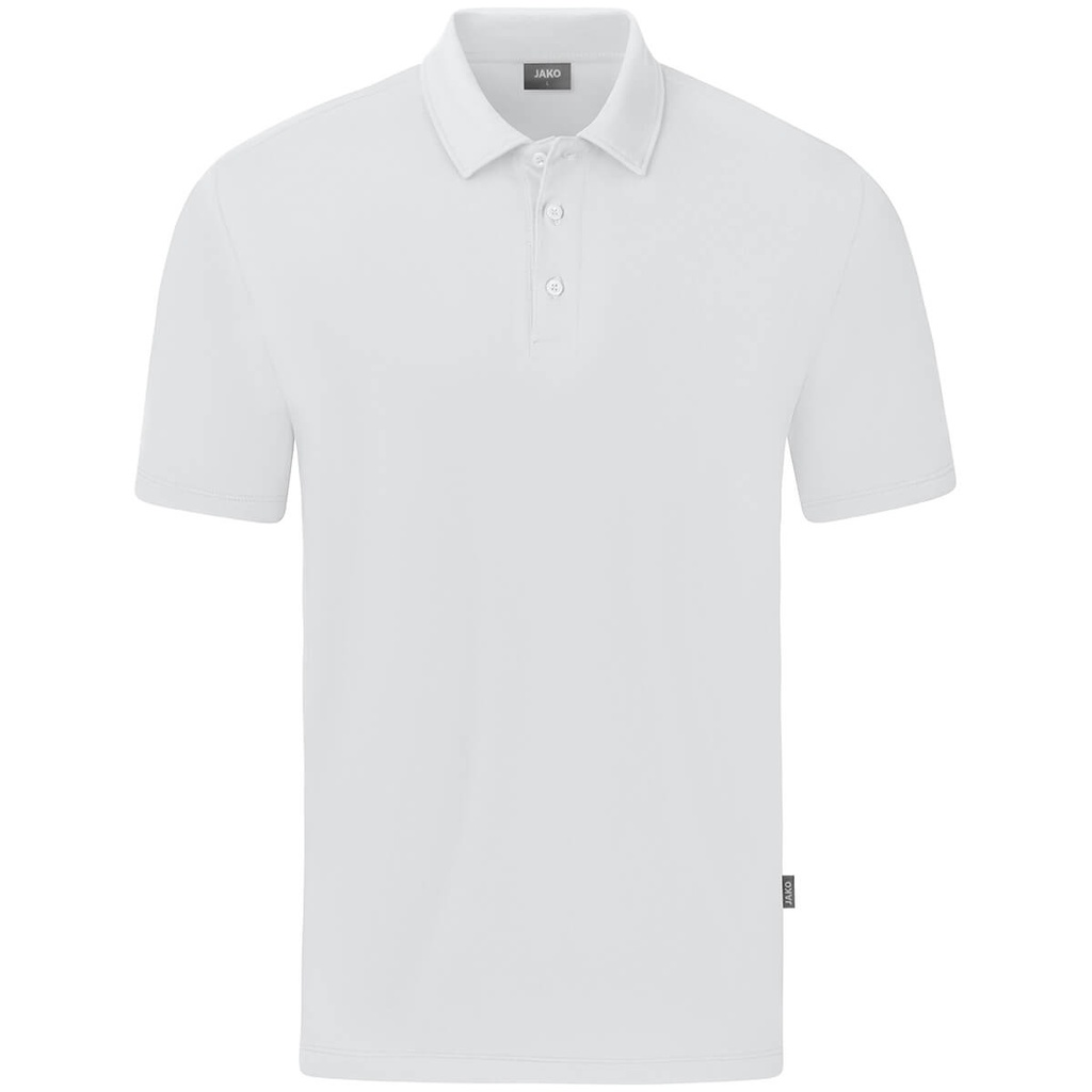 [C6321000S] JAKO C6321 Polo Organic Stretch (S, 000 Blanc)