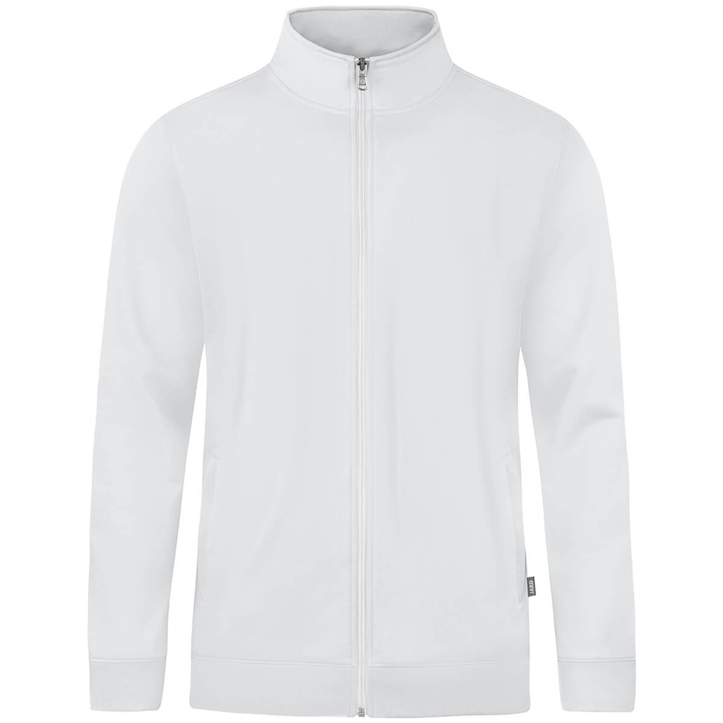 [C9830000S] JAKO C9830 JAKO Veste sweat Doubletex (S, 000 Blanc)