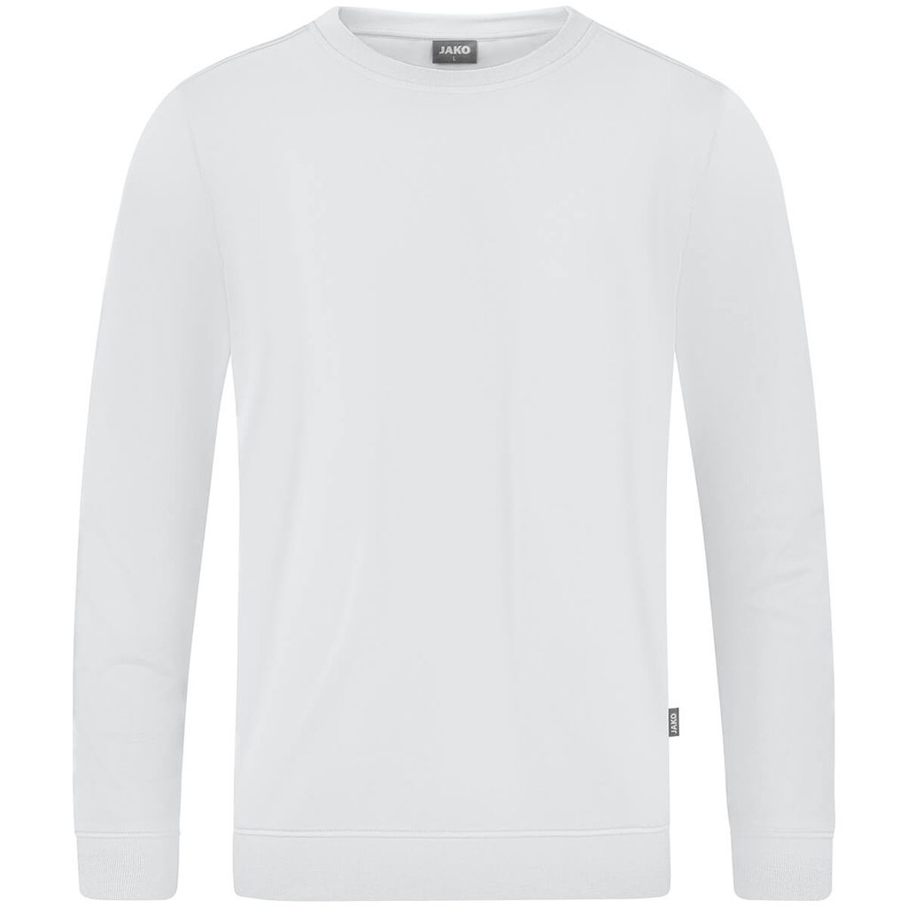 [C8830000S] JAKO C8830 Sweat Doubletex (S, 000 Blanc)