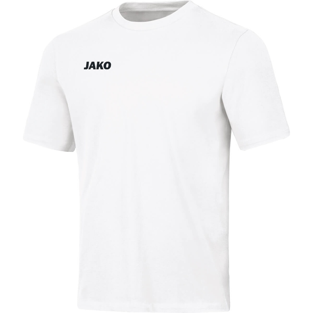 [616500116] JAKO 6165 T-Shirt Base - ENFANT (116, 00 Blanc)