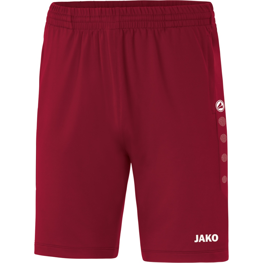 [852001S] JAKO 8520 Short d'entraînement Premium (S, 01 Rouge Vin)