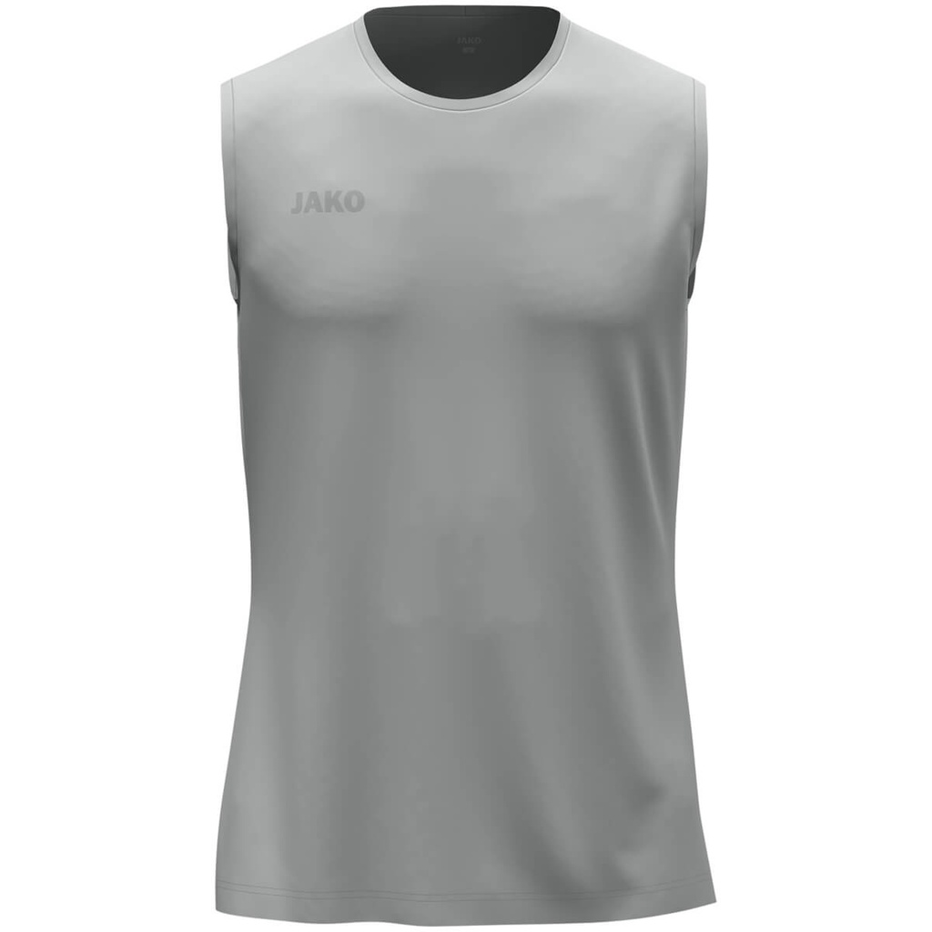 [6005522S] JAKO 6005 Tank Top Uni (S, 522 Gris Clair)