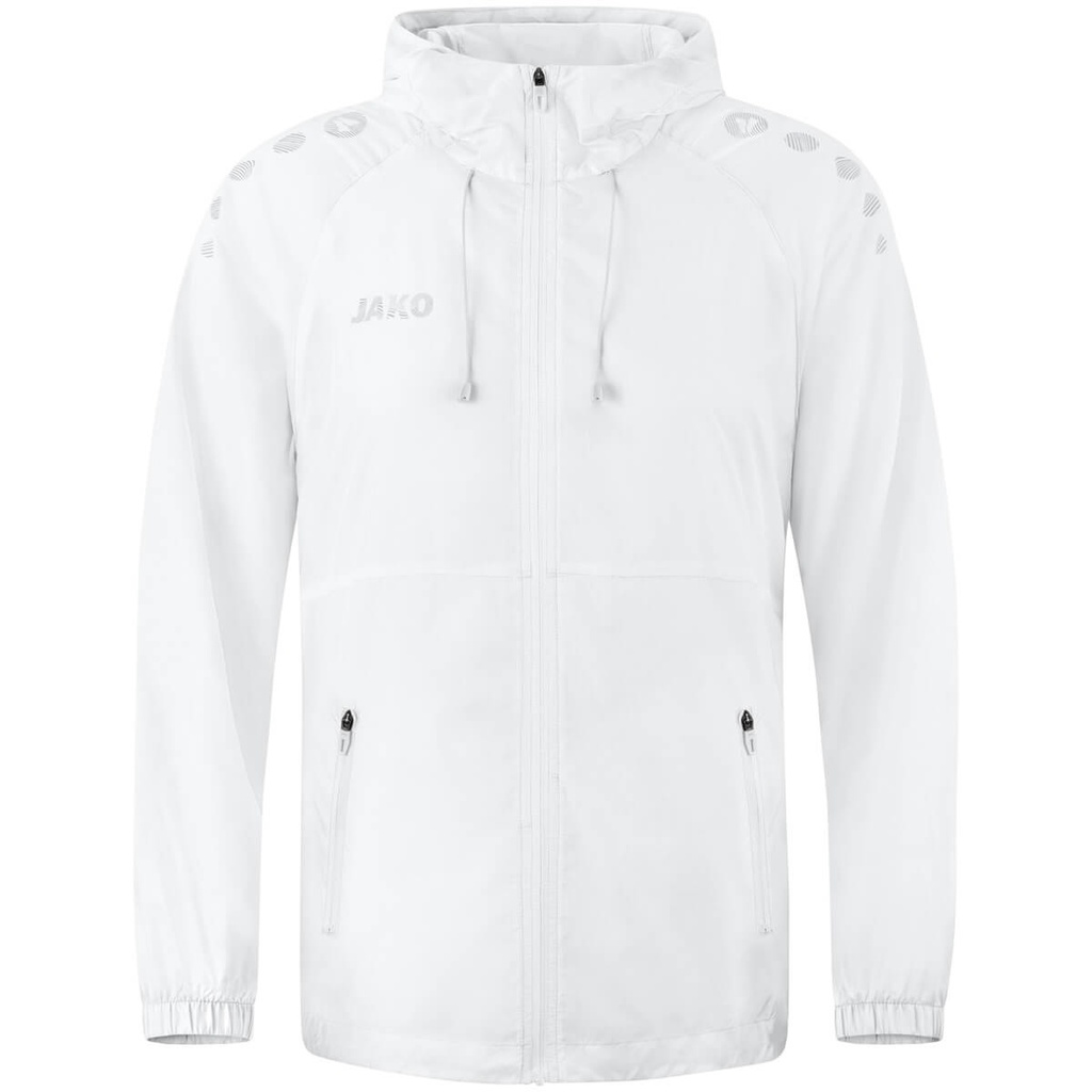 [9876000128] JAKO 9876 Veste Light Flow ENFANT (128, 000 Blanc)