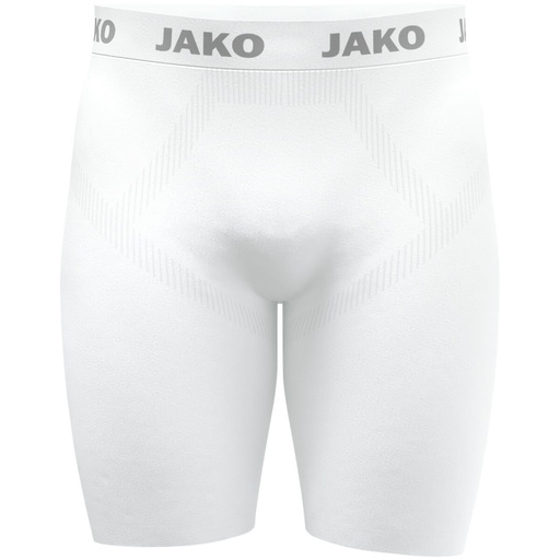 [8559000XS] JAKO 8559 Cuissard Court Seamless (XS, 000 Blanc)
