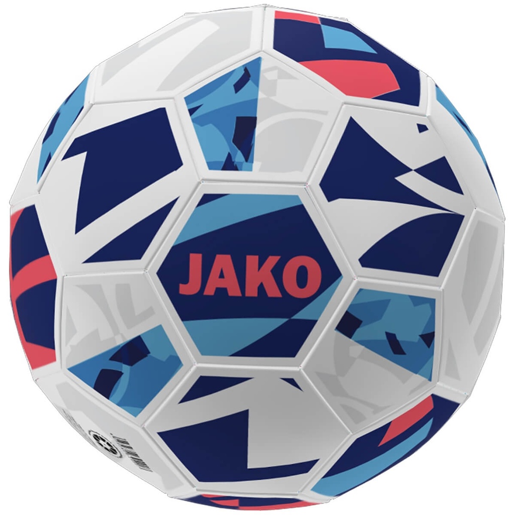 JAKO 2373 Ballon  light Iconic (660 blanc/navy/vert fluo, 3)