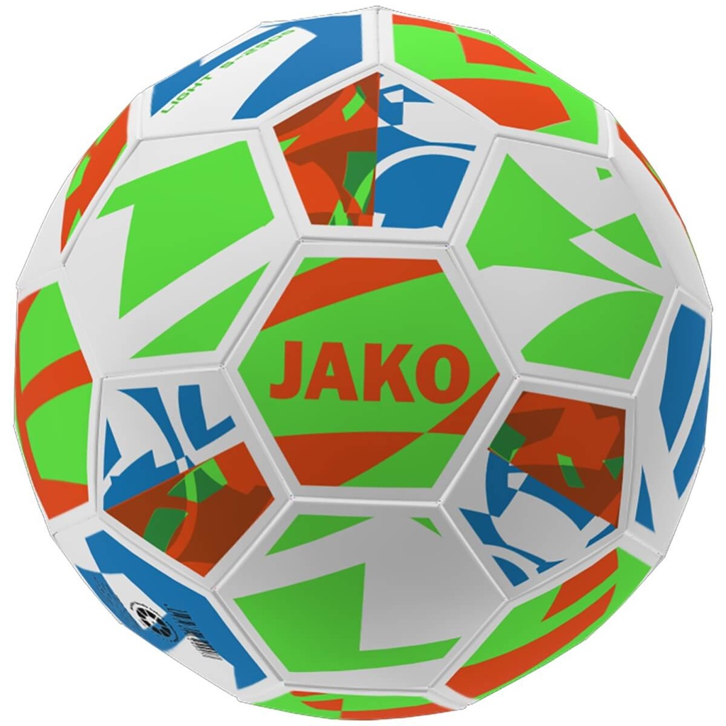 JAKO 2343 Ballon River light (661 blanc/vert fluo/menthe, 3)