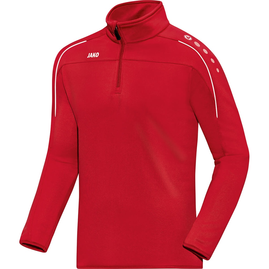 [865001S] JAKO 8650 Ziptop Classico (S, 01 Rouge)