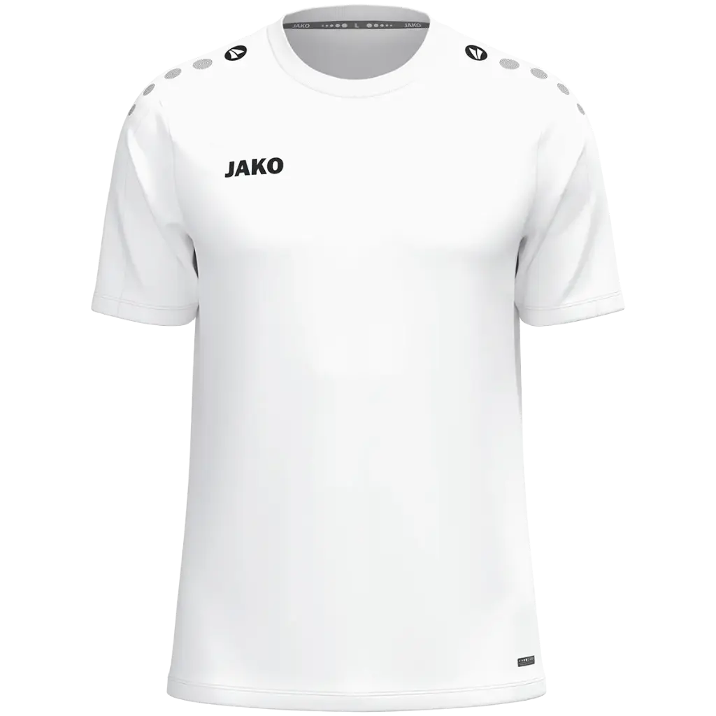 [6100000S] JAKO 6100 T-shirt One (S, 000 Blanc)