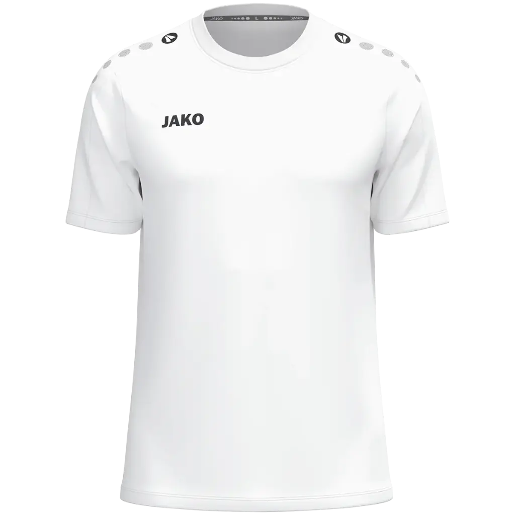 [6101000S] JAKO 6101 T-shirt One Cotton (S, 000 Blanc)