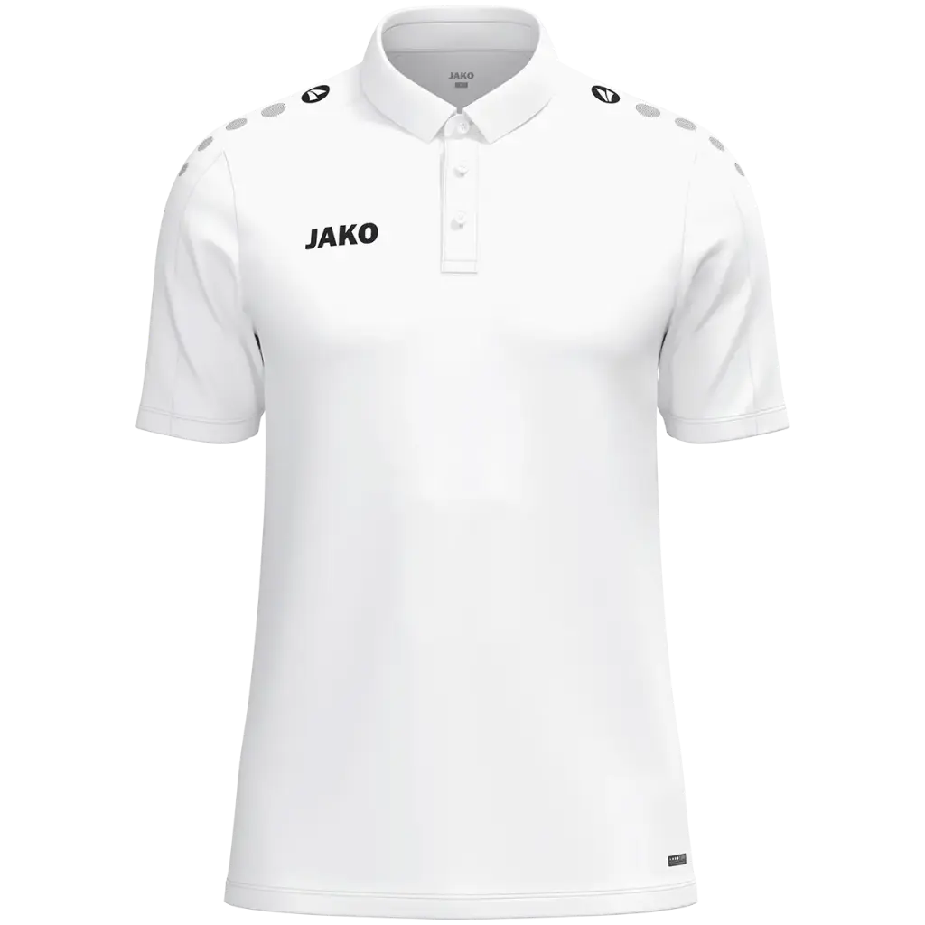 [6300000S] JAKO 6300 Polo One (S, 000 Blanc)