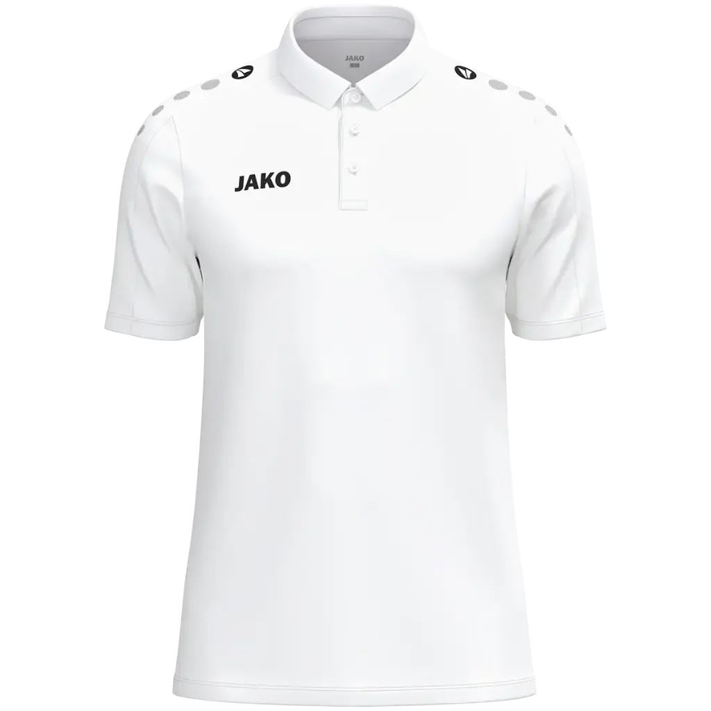[6301000S] JAKO 6301 Polo One Cotton (S, 000 Blanc)