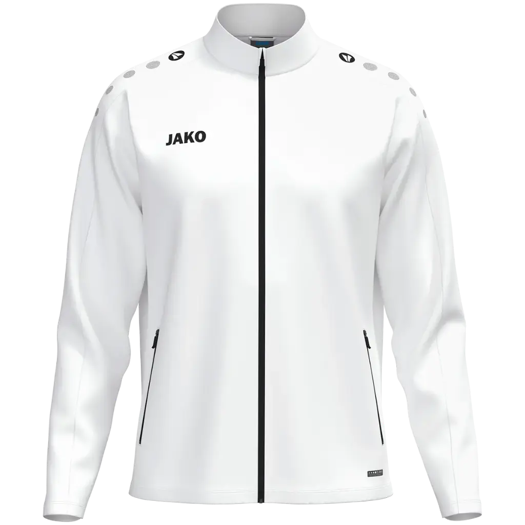 [9800000XS] JAKO 9800 Veste de loisir One (XS, 000 Blanc)