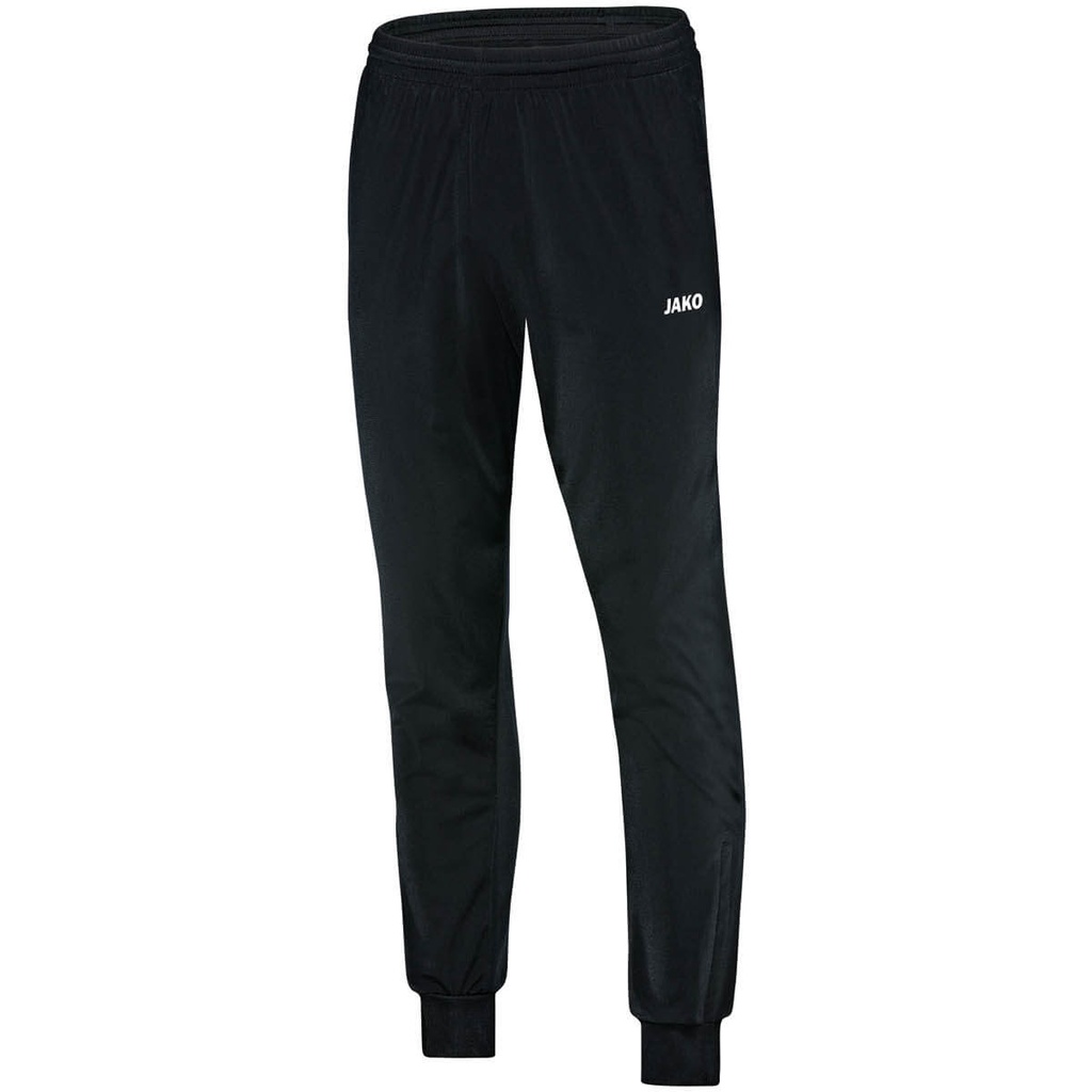 [925008S] JAKO 9250 Pantalon polyester Classico (S, 08 Noir)