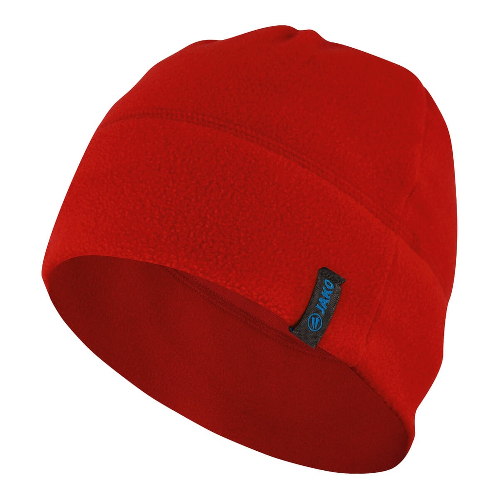 [12240101] JAKO 1224 Bonnet polaire (01 Rouge, Junior)