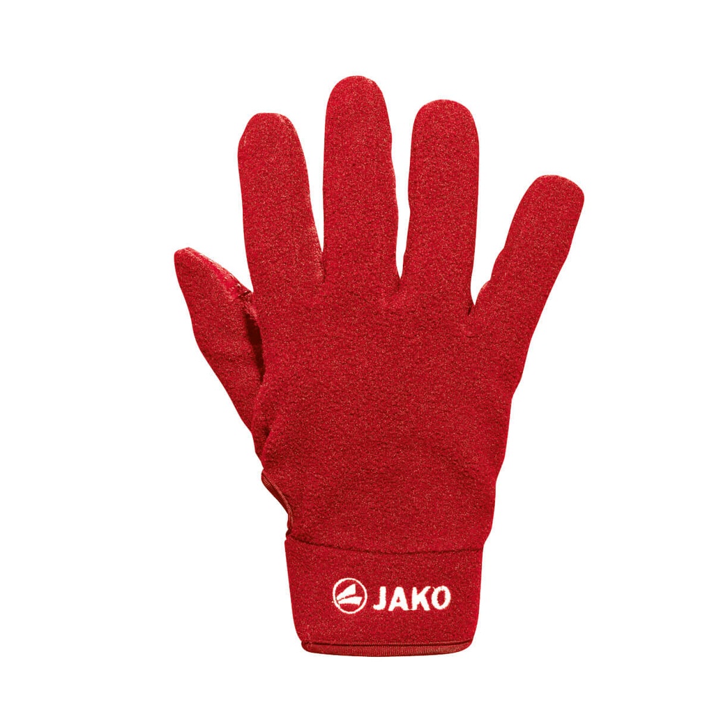 [1232014] JAKO 1232 Gants de joueur polaires (01 Rouge, 4)