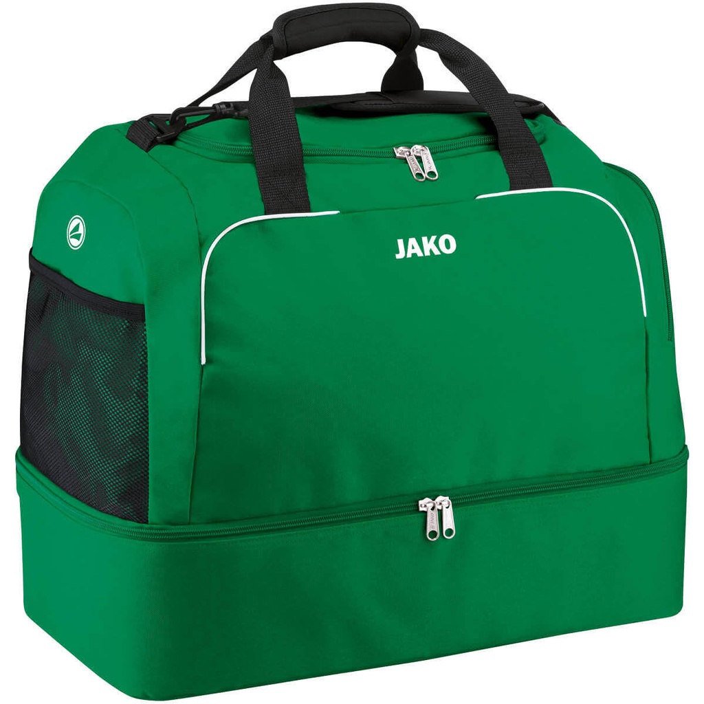 [2050063] JAKO 2050 Sac de sport Classico avec comp. chaussures (06 Vert Sport, Senior)