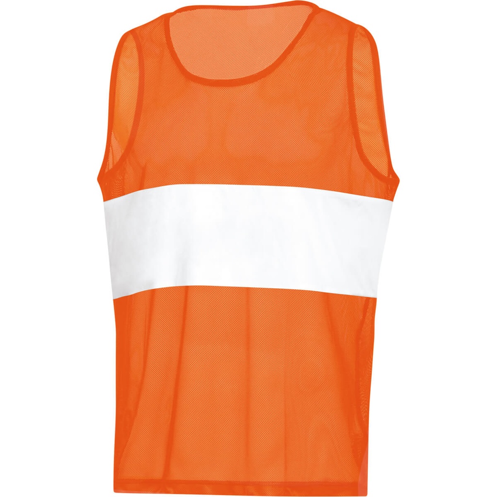 [26191901] JAKO 2619 Chasuble Stripe (19 Orange fluo, Junior)