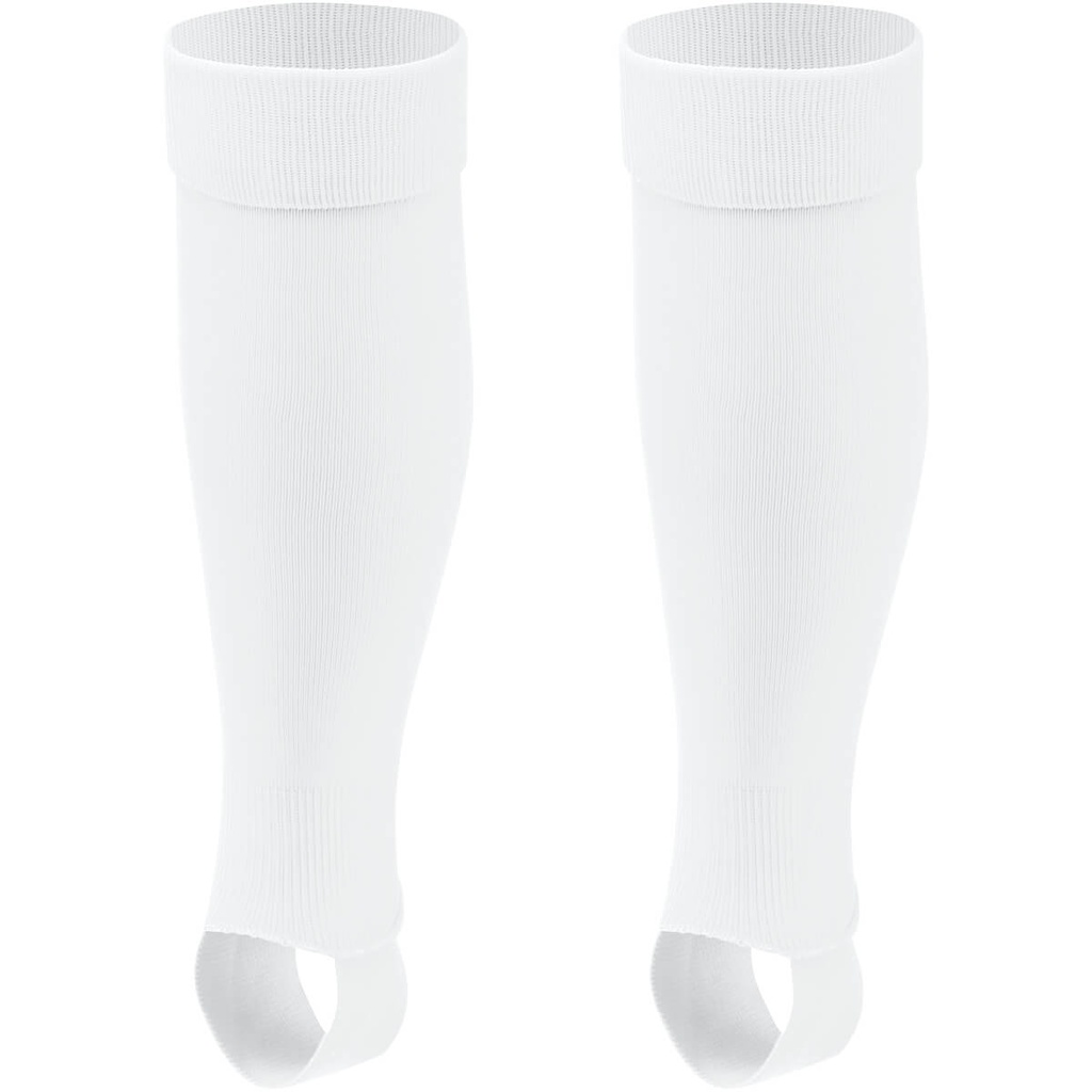 [341500S] JAKO 3415 Bas sans pied uni (00 Blanc, Bambini)