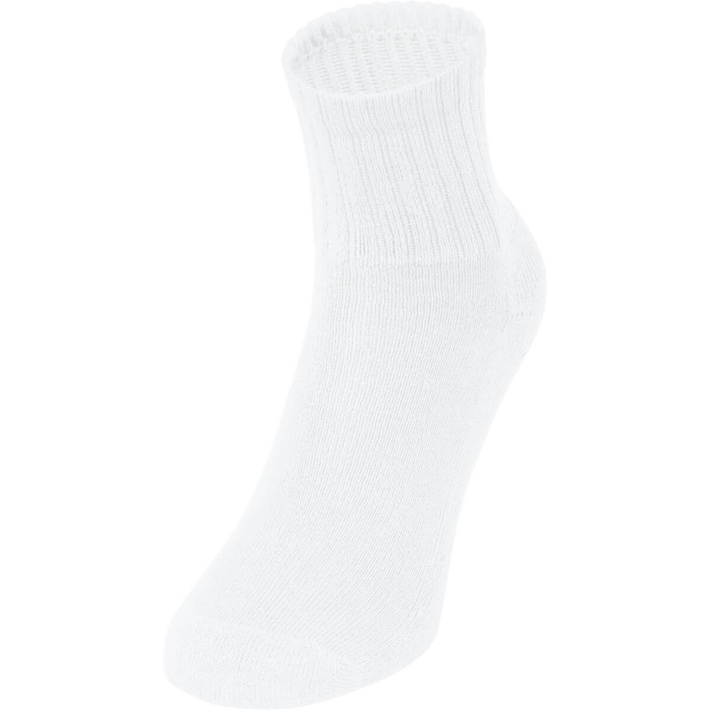 [3943003] JAKO 3943 Chaussettes de sport courtes - 3-pack (3 (35-38), 00 Blanc)