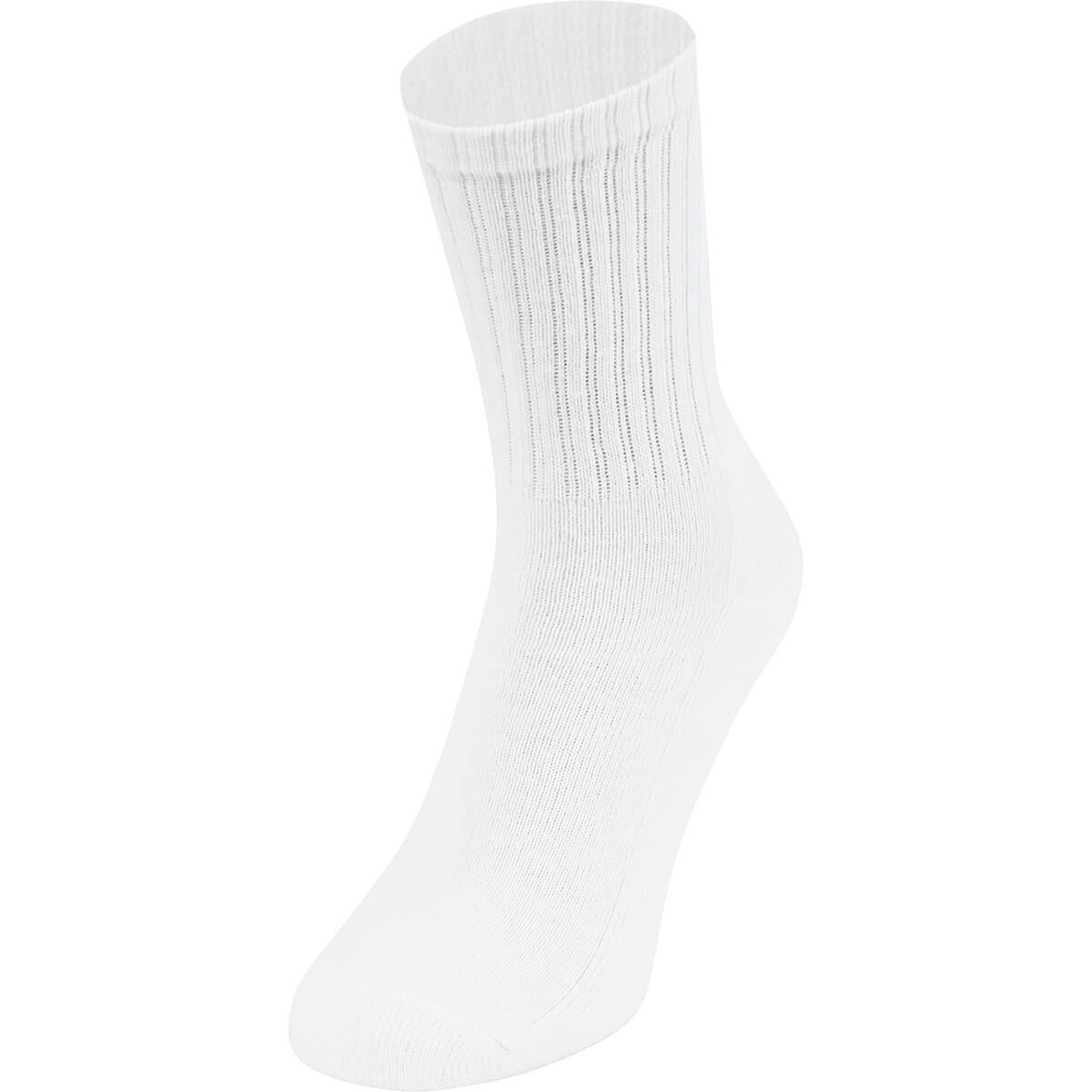 [3944003] JAKO 3944 Chaussettes de sport longues - 3-pack (3 (35-38), 00 Blanc)