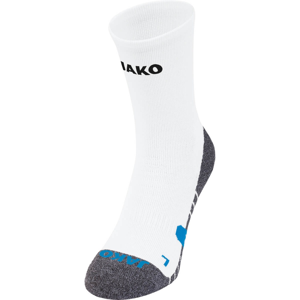 [3911003] JAKO 3911 Chaussettes d'entraînement (3 (35-38), 00 Blanc)