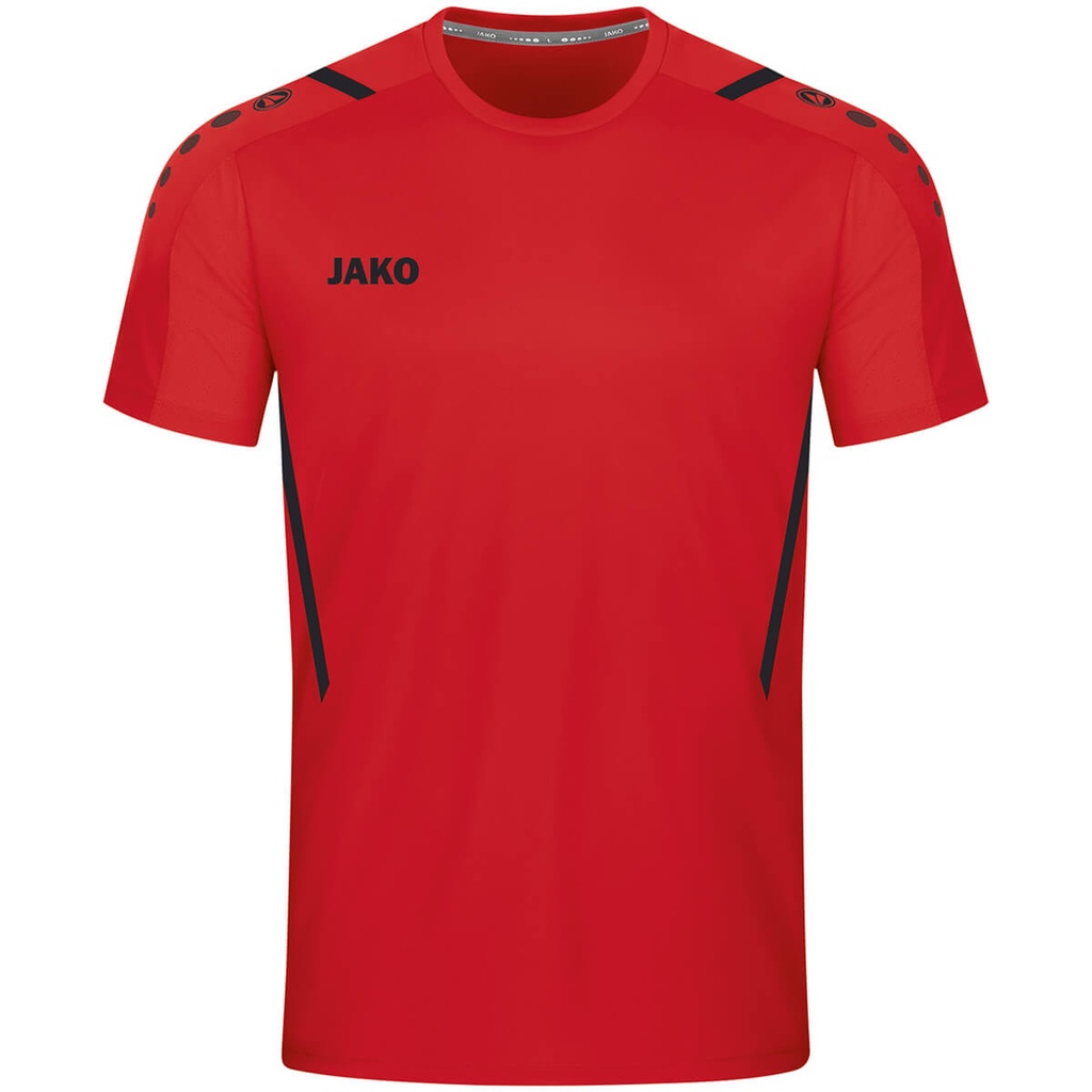 [4221101L] JAKO 4221 Maillot Challenge (L, 101 Rouge/Noir)