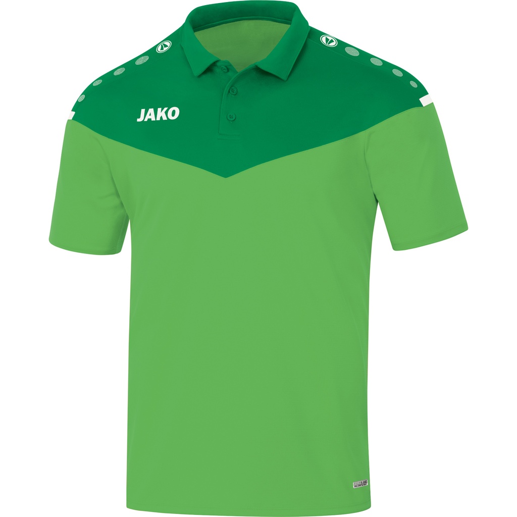JAKO 6320 Polo Champ 2.0 (L, 22 Vert Tendre/Vert Sport)