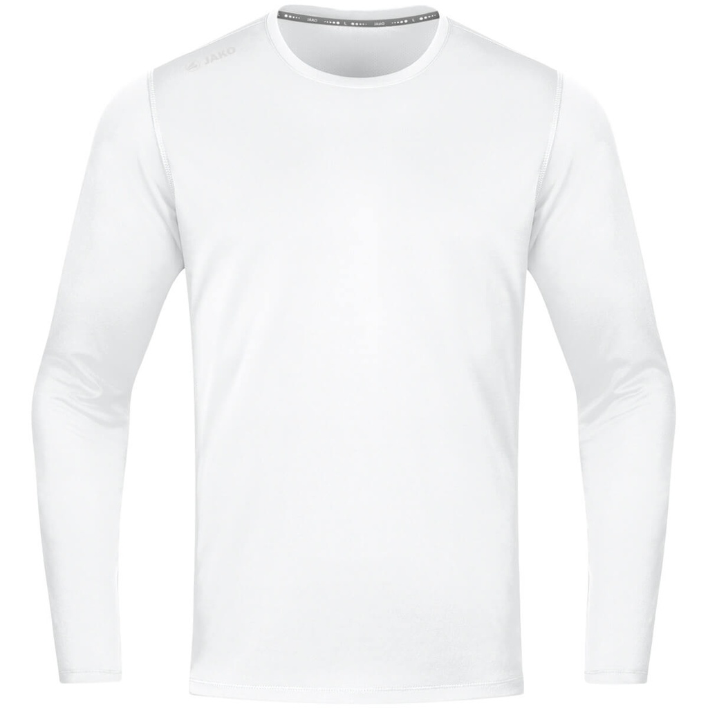 [647500S] JAKO 6475 Maillot Run 2.0 ML (S, 00 Blanc)