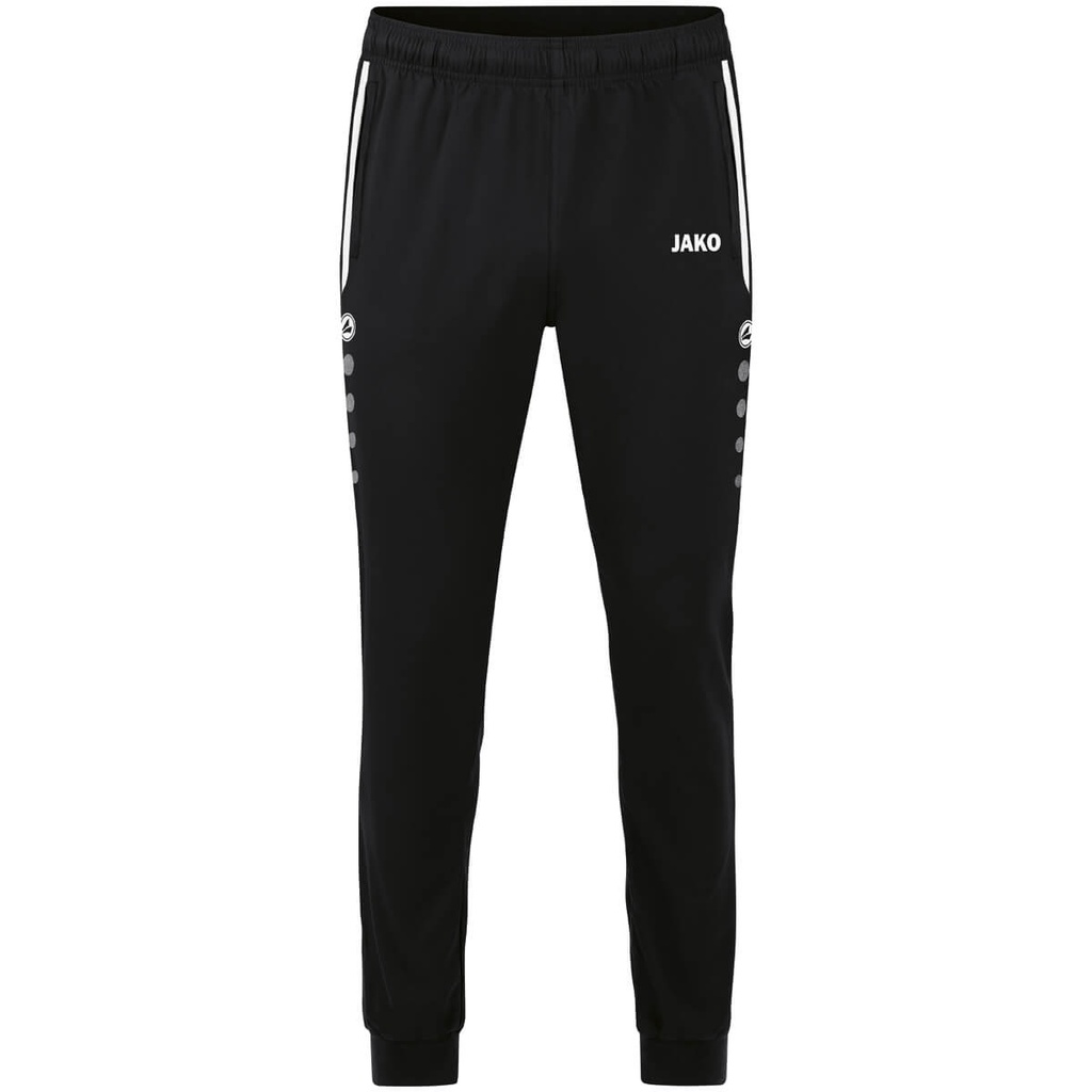 [6589800S] JAKO 6589 Pantalon de loisir Allround (S, 800 Noir)