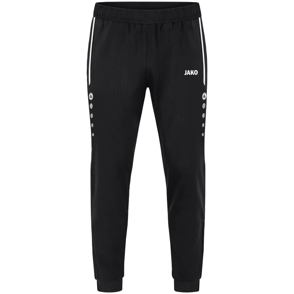 [9289800S] JAKO 9289 Pantalon polyester Allround (S, 800 Noir)