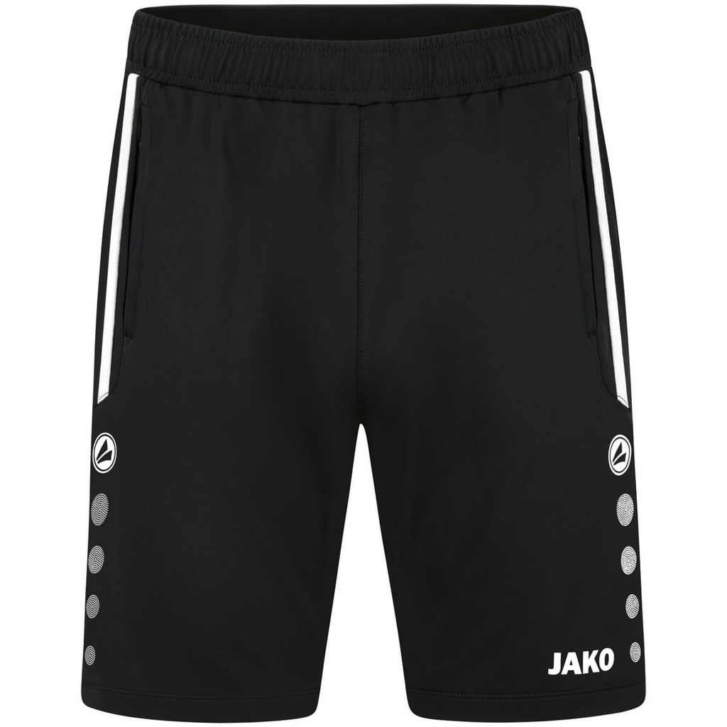 [8589800S] JAKO 8589 Short d'entraînement Allround (S, 800 Noir)