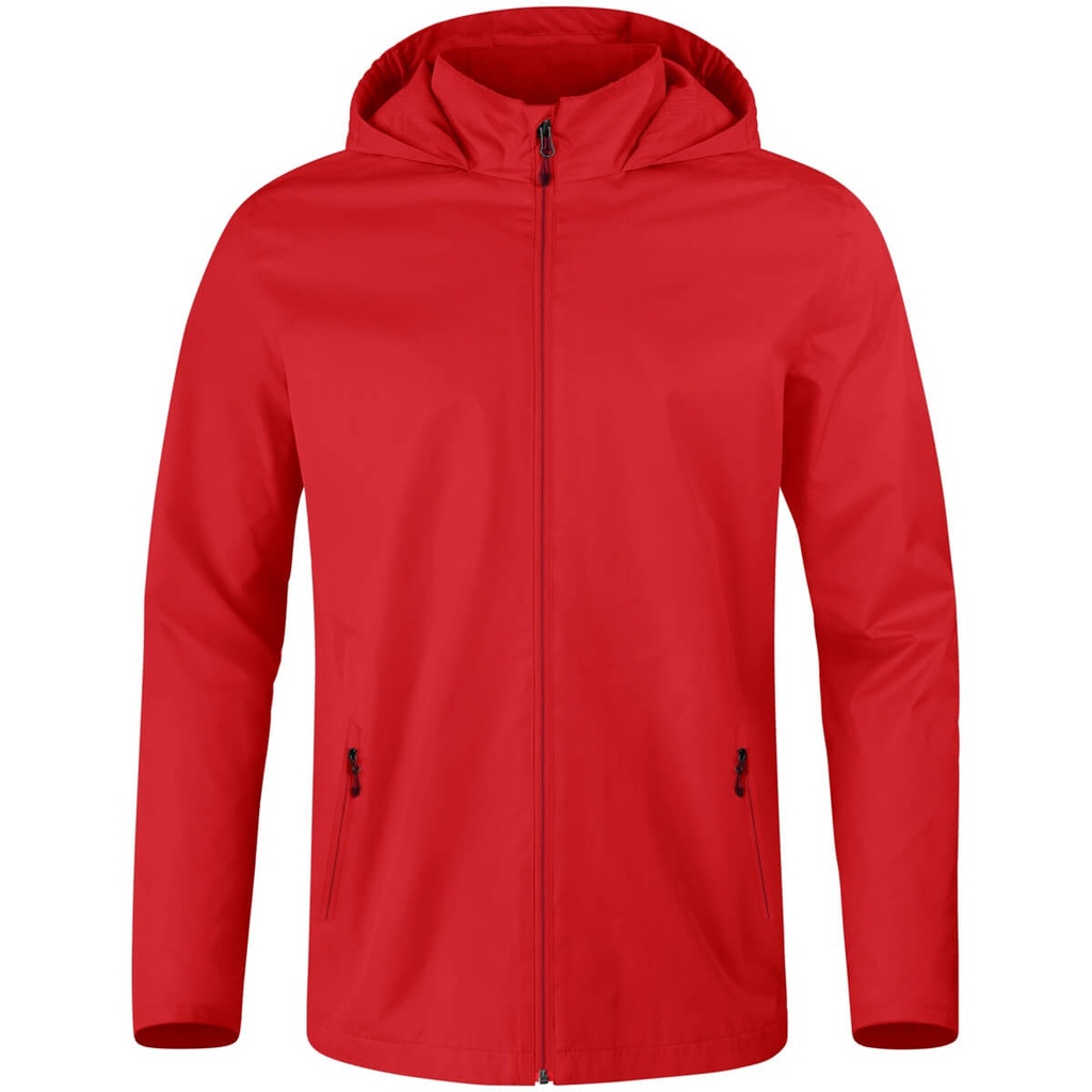 [7403100S] JAKO 7403 Veste de pluie Allround (S, 100 Rouge)