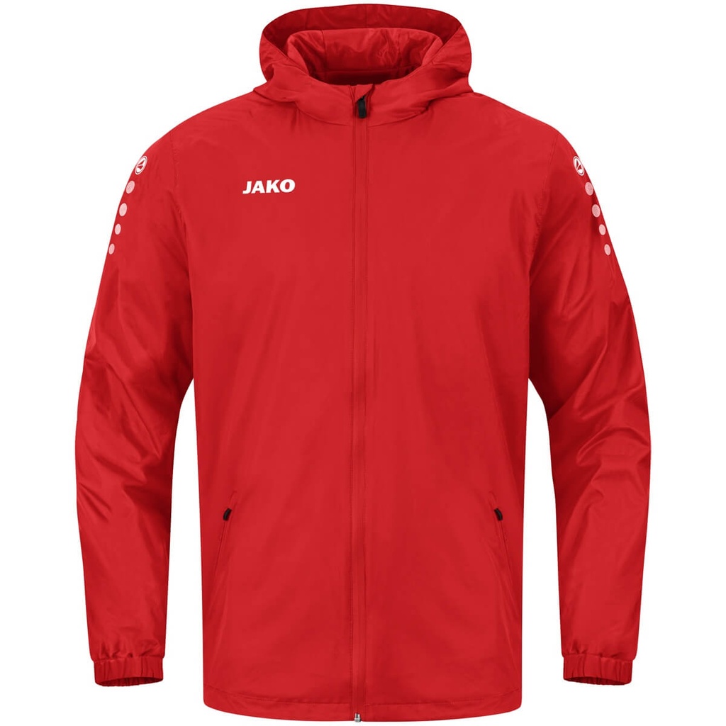 [7402100S] JAKO 7402 Veste de pluie Team 2.0 (S, 100 Rouge)