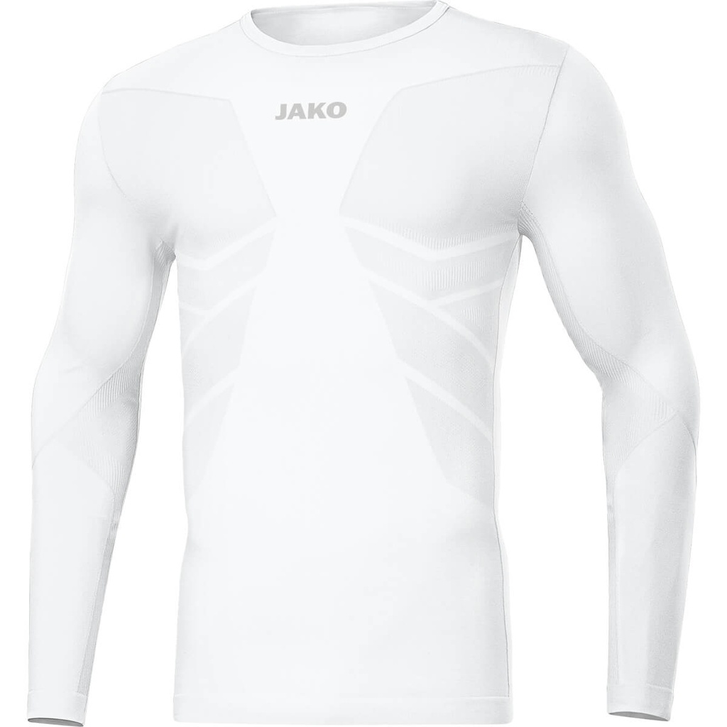 [645500S] JAKO 6455 Maillot Comfort 2.0 (S, 00 Blanc)