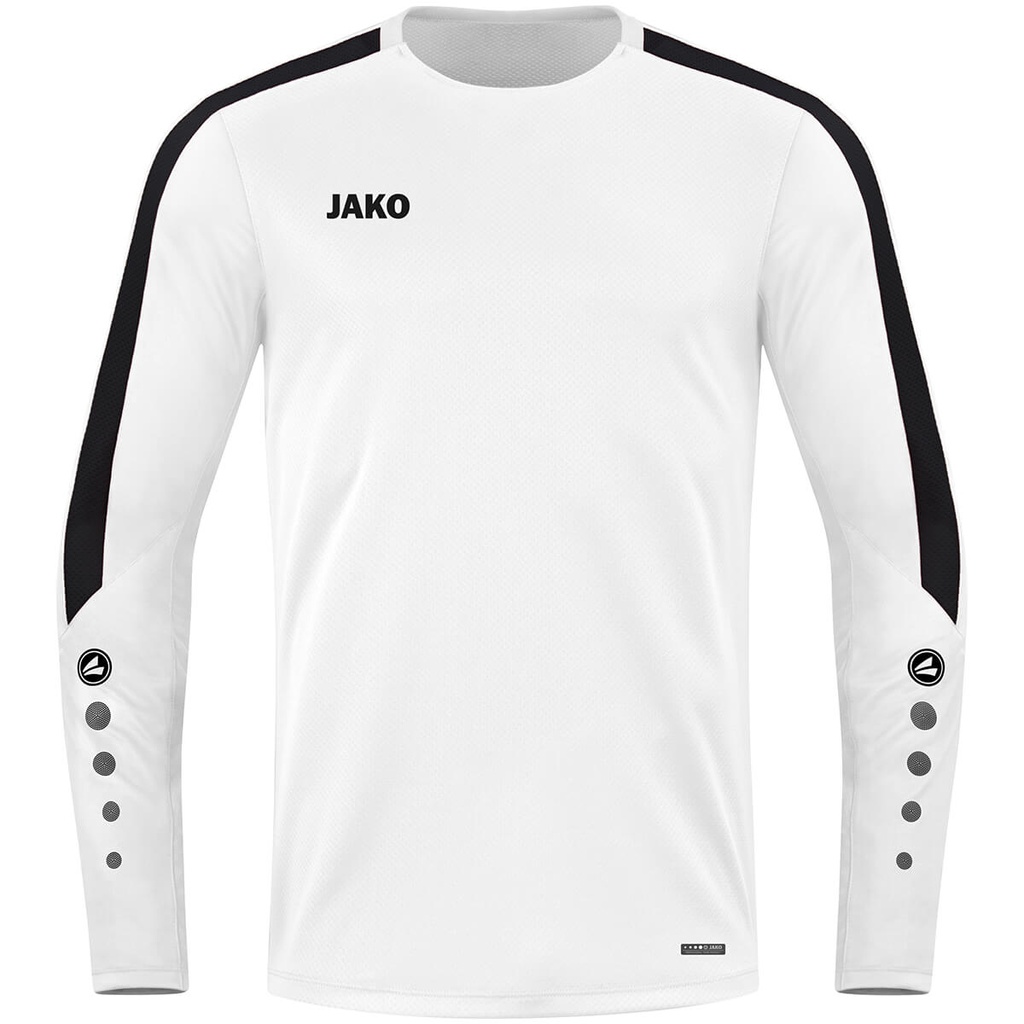 [8823000116] JAKO 8823 Sweat Power - ENFANT (116, 000 Blanc)