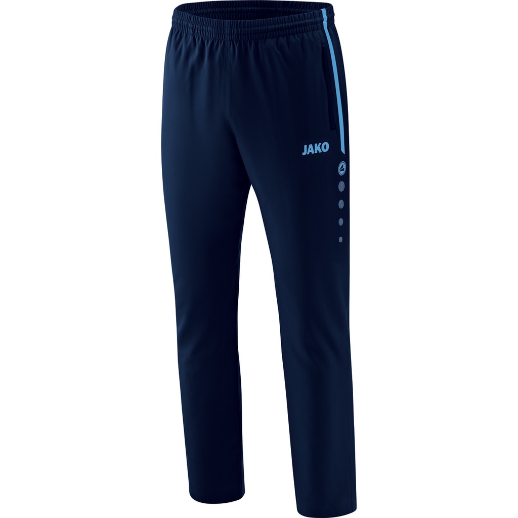 JAKO 6518 Pantalon de loisir Competition 2.0 (XXL, 95 Bleu Marine/Bleu Ciel)